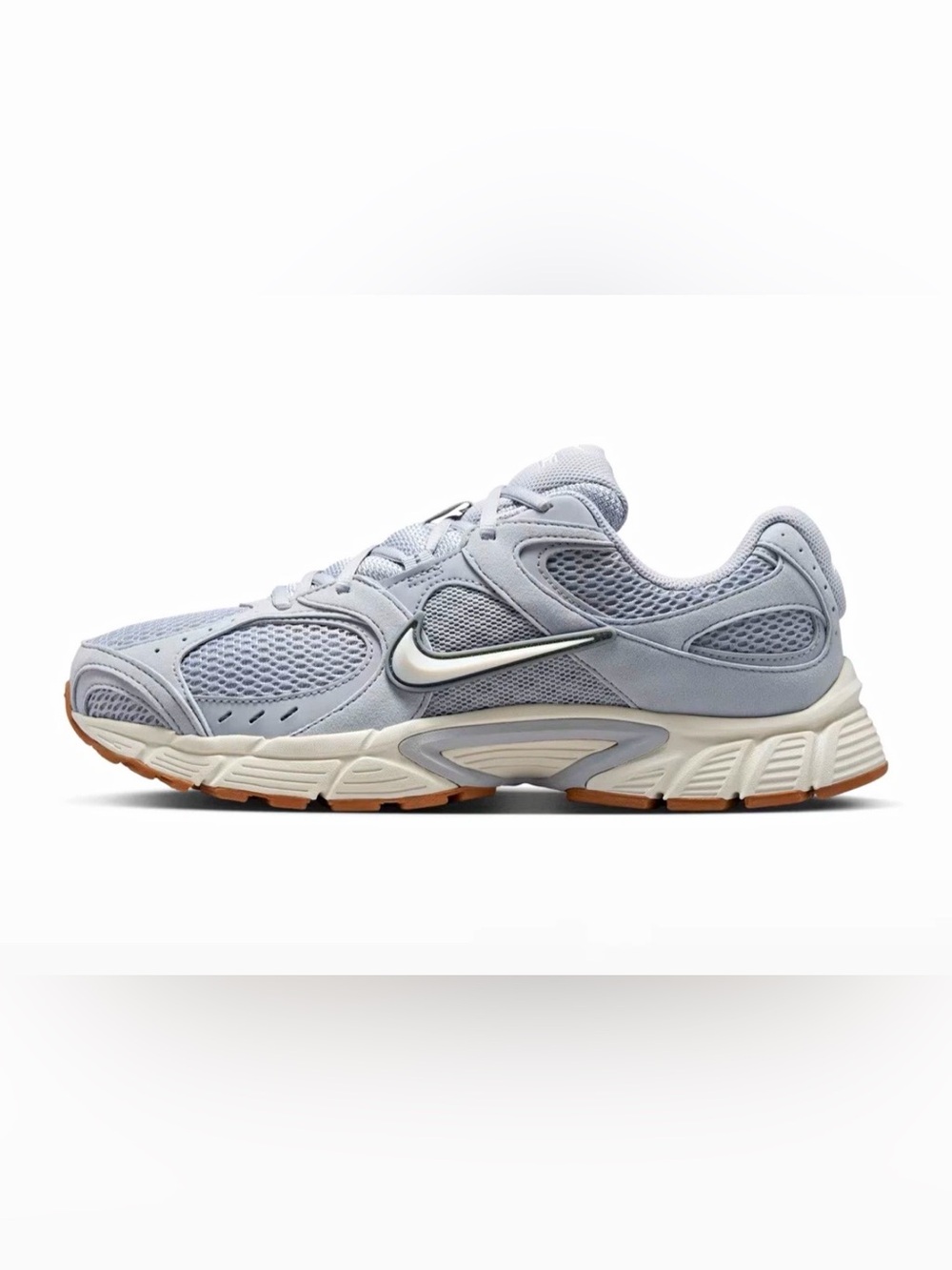 Nike V5 RNR Wolf Grey Gum Men’s Low Top Mesh Sneakers II6292-005 Sz 12.5 no box
